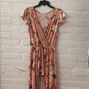 Floral Romper/Maxi